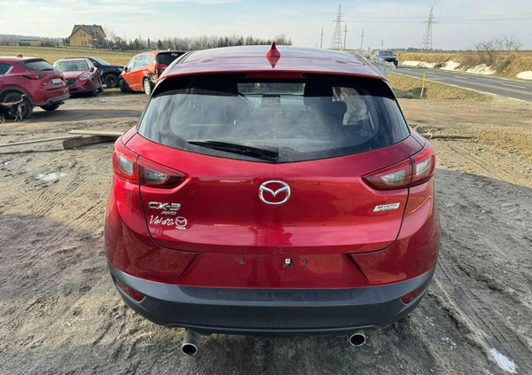 Mazda CX-3 cena 56999 przebieg: 41149, rok produkcji 2019 z Rzeszów małe 497